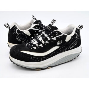 Skechers Shape-Ups Womens 9 Walking Shoes, Lace Up Toner Rocker Sneakers